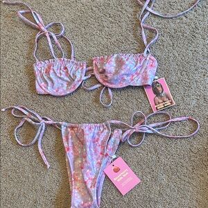 Strawberry Milk Mob Bikini Set
